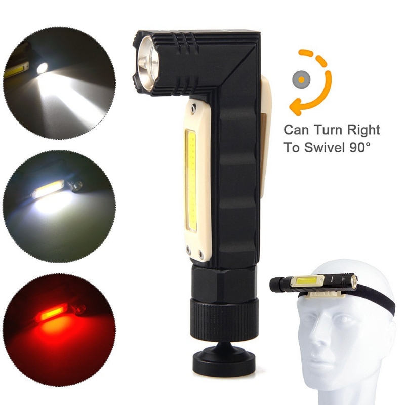 Headlamp Tactical Bright - Handfree التكتيكية مصباح يدوي مزدوج الوقود