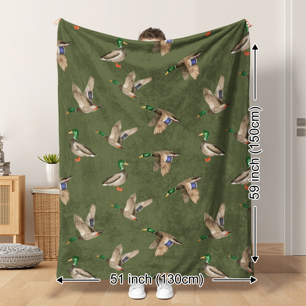 Outdoor Hunting Blanket - بطانية من الصوف على شكل بطة