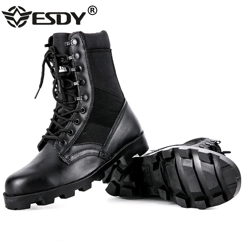 Hunting Boot Insole - التمويه حذاء من الجلد الرجال في