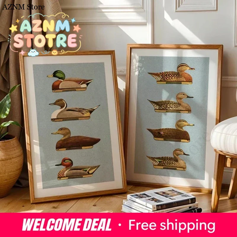 Outdoor Hunting Gifts - ملصقات وطباعات جدارية خارجية بتصميمات بط