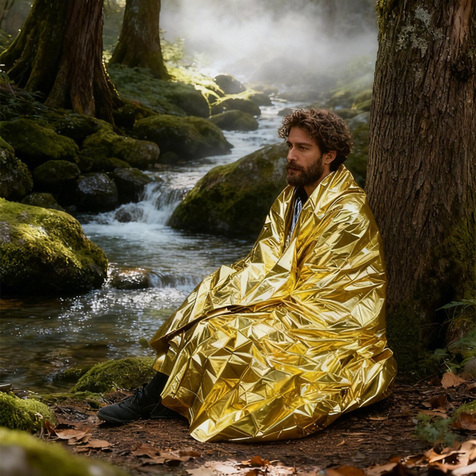 Outdoor Hunting Blanket - بطانيات النجاة العاكسة للحرارة، مستلزمات خارجية،