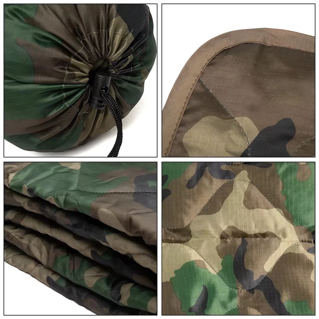 Welead التخييم بطانية التمويه  - مراجعة Outdoor Hunting Blanket وسعره