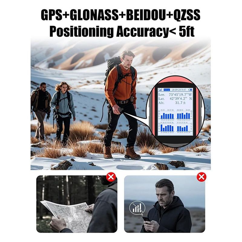 جهاز ABZZ-GPS المحمول A6 للتنز - مراجعة Hunting Outdoor Rug وسعره