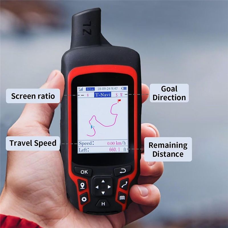 جهاز ABZZ-GPS المحمول A6 للتنز - مراجعة Hunting Outdoor Rug وسعره
