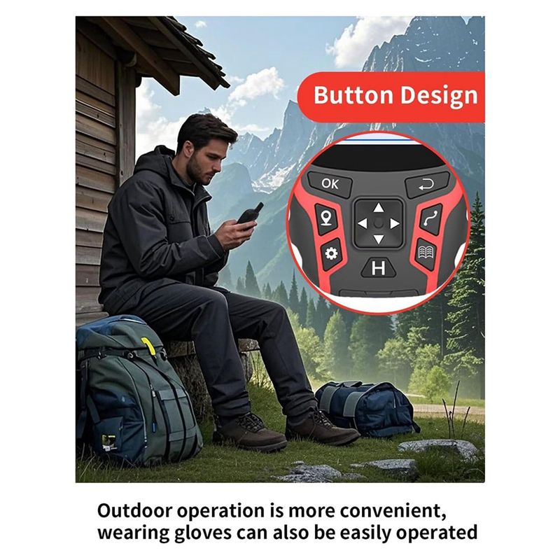 جهاز ABZZ-GPS المحمول A6 للتنز - مراجعة Hunting Outdoor Rug وسعره
