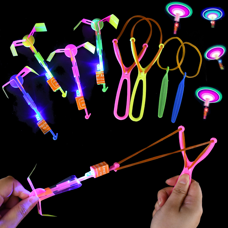 10 قطع من ألعاب المقلاع المضيئ - مراجعة Outdoor Hunting Toys وسعره
