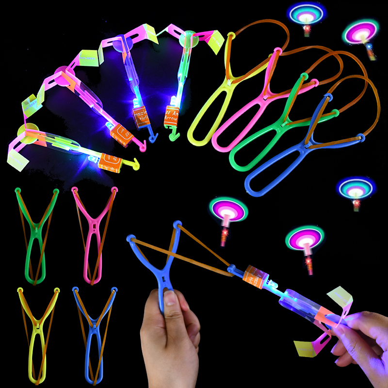 10 قطع من ألعاب المقلاع المضيئ - مراجعة Outdoor Hunting Toys وسعره