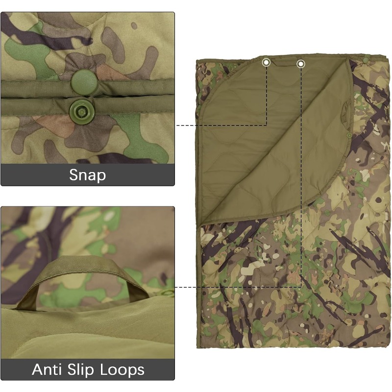 بطانية كامو ووبي عسكرية، بطاني - مراجعة Outdoor Hunting Blanket وسعره