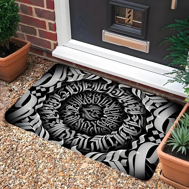 سجادة مدخل ريفية بتصميم رأس غز - مراجعة Hunting Outdoor Rug وسعره