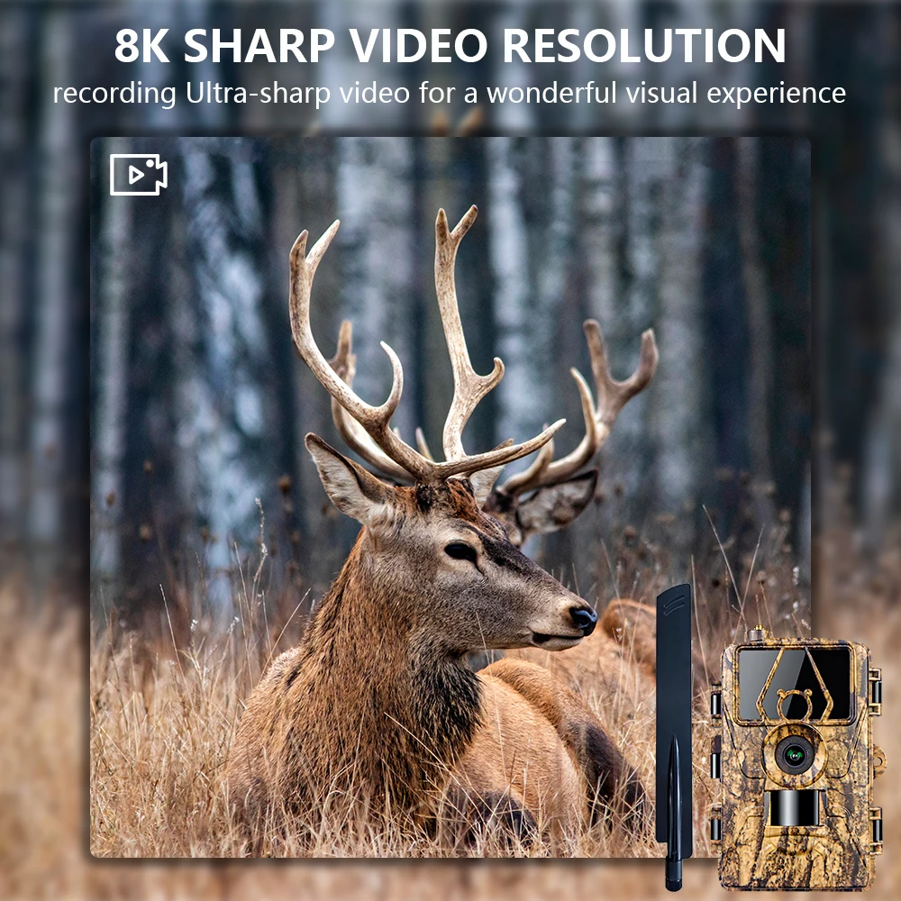 كاميرا الصيد الذكية PR801G 4G  - مراجعة Hunting Outdoor Camera وسعره