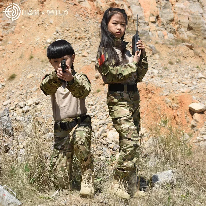 أطفال التكتيكية موحدة ملابس ال - مراجعة Hunting Outdoor Boys وسعره