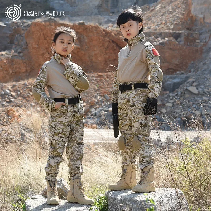 أطفال التكتيكية موحدة ملابس ال - مراجعة Hunting Outdoor Boys وسعره