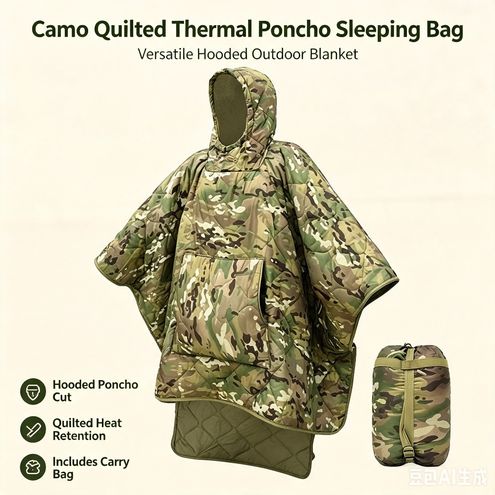 بطانية كامو مقاومة للماء وعازل - مراجعة Outdoor Hunting Blanket وسعره