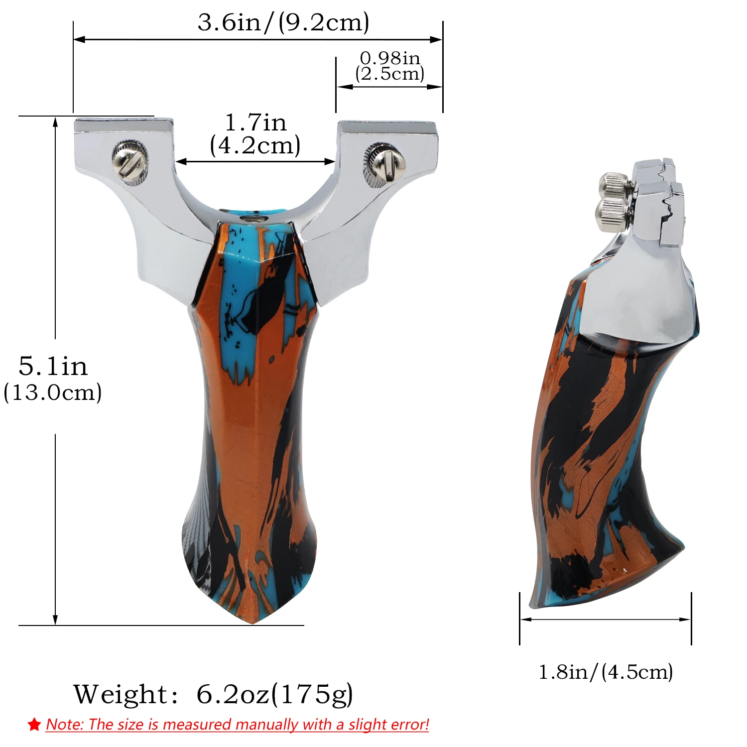 مقلاع من سبائك الألومنيوم بمقب - مراجعة Outdoor Hunting Products وسعره