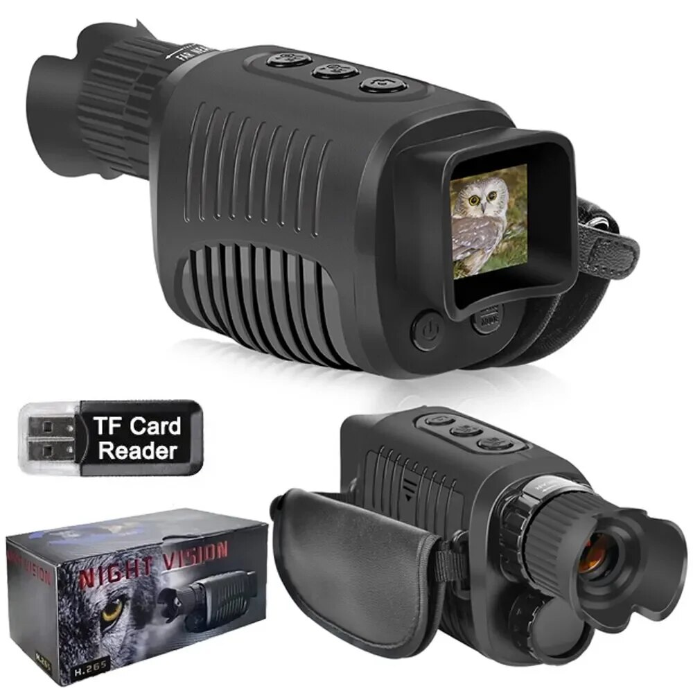 جهاز أحادي العين للرؤية الليلي - مراجعة Hunting Outdoor Camera وسعره