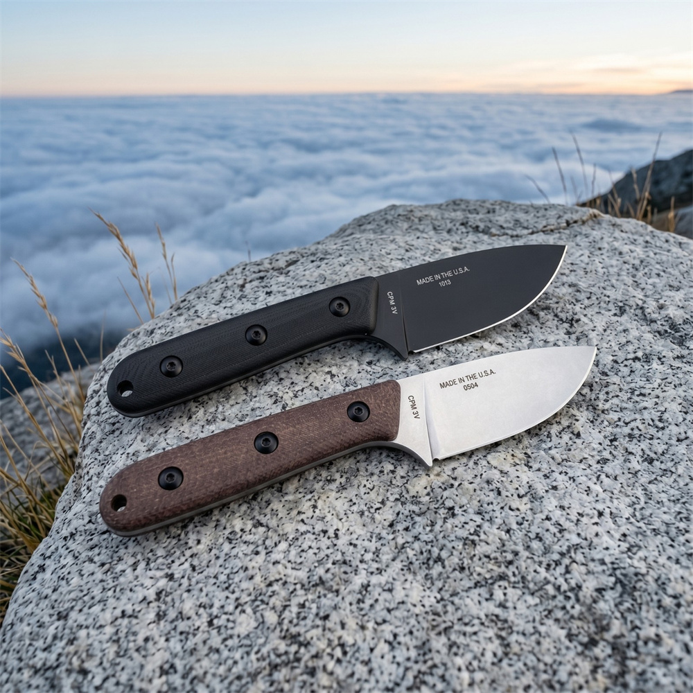 سكين ESEE ذو نصل ثابت للبقاء ع - مراجعة Outdoor Hunting Gifts وسعره
