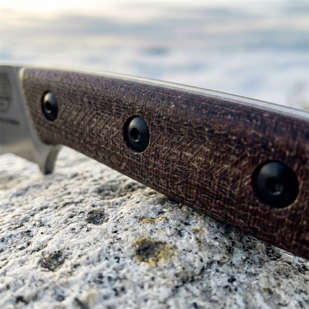 سكين ESEE ذو نصل ثابت للبقاء ع - مراجعة Outdoor Hunting Gifts وسعره