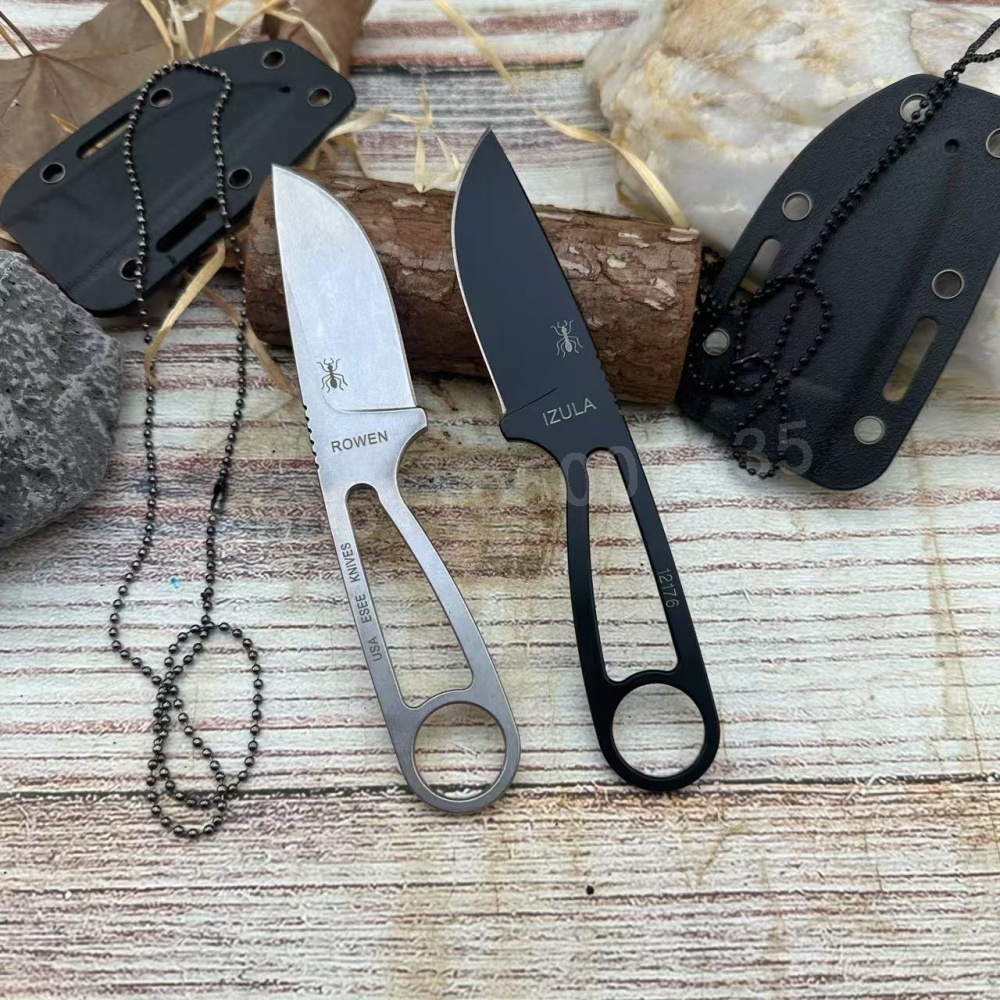 IZULA عالية القوة سكين مستقيم  - مراجعة Outdoor Hunting Gifts وسعره